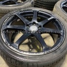 JDM Yokohama AVS Model F7 Black 18 Forged Wheels